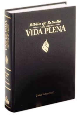 Biblia de Estudio vida Plena Tapa Dura