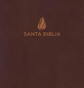 Biblia Letra Grande Manual Marrón, piel fabricada con índice RVR1960