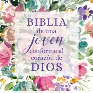 Biblia Una Joven Conforme al Corazón de Dios Tapa dura RVR60