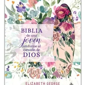 Biblia Una Joven Conforme al Corazón de Dios Edición de Lujo Floral RVR60