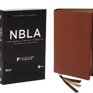 NBLA Biblia Ultrafina: Caramelo, Letra Grande, Colección Premier, Edición Limitada