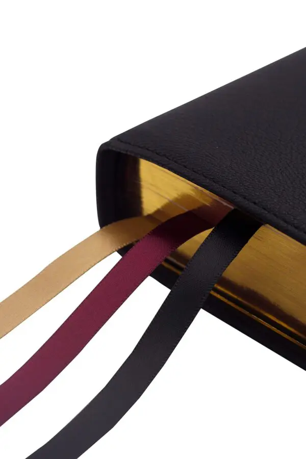 NBLA Biblia Ultrafina Negro, Letra Grande, Colección Premier