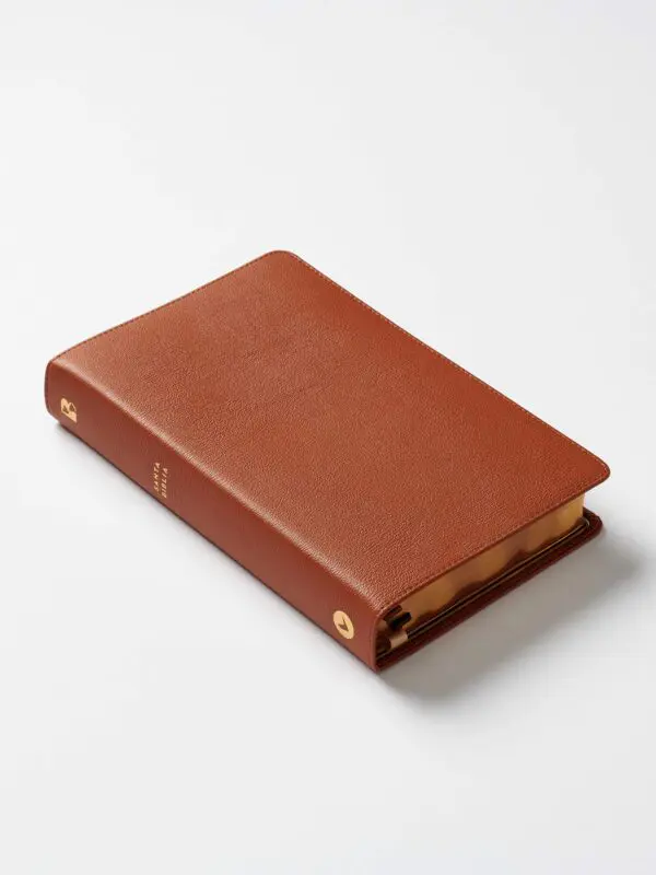 NBLA Biblia Ultrafina: Caramelo, Letra Grande, Colección Premier, Edición Limitada