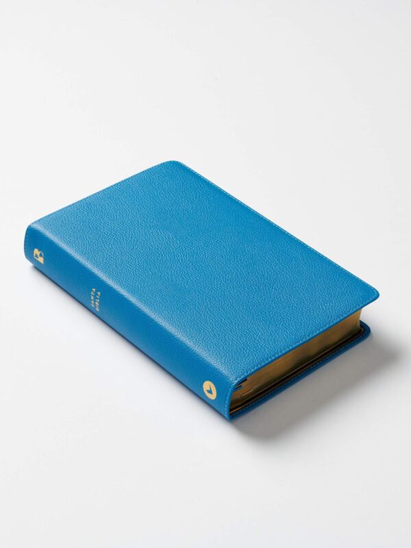 NBLA Biblia Ultrafina Azul; Letra Grande, Colección Premier: Edición Limitada