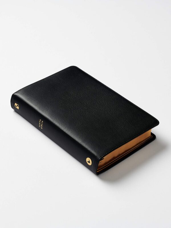 NBLA Biblia Ultrafina Negro, Letra Grande, Colección Premier