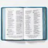 NBLA Biblia Ultrafina Azul; Letra Grande, Colección Premier: Edición Limitada