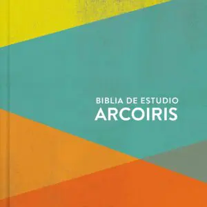 RVR1960 Biblia Arcoiris Multicolor de Estudio, tapa dura.