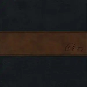 RVR1960 Biblia de Estudio Spurgeon Negro/marrón símil piel