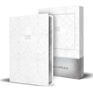 Biblia Católica piel Blanca