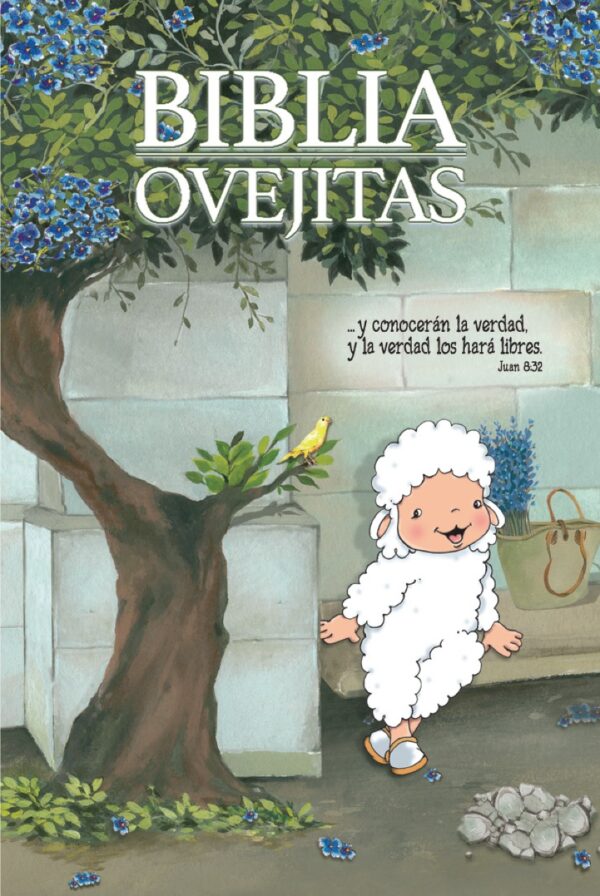 Biblia Ovejitas/ NVI/Tapa Dura/Verde Oliva/Y Conoceréis La Verdad.