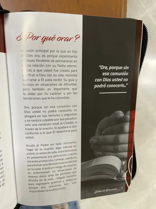 Biblia de Oraciones Reina Valera 1960 - Imagen 2