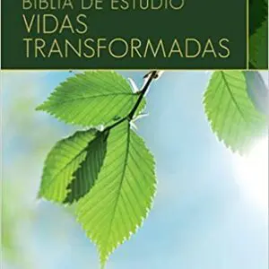 Biblia de estudio vidas transformadas / Tapa dura