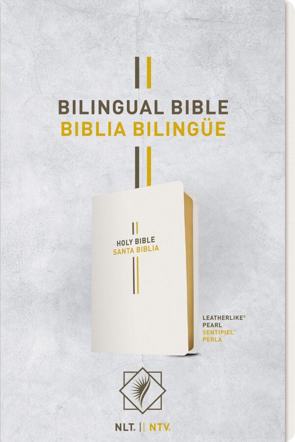 Biblia Bilingüe Imitación Piel Perla / NLT-NTV