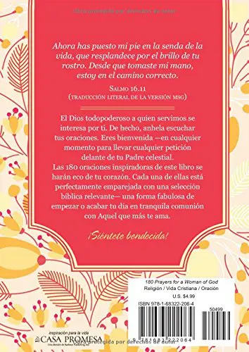 180 oraciones para una mujer de Dios - Tubiblia.com