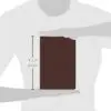 Biblia De Estudio Arco Iris Chocolate Simil Piel - Imagen 3