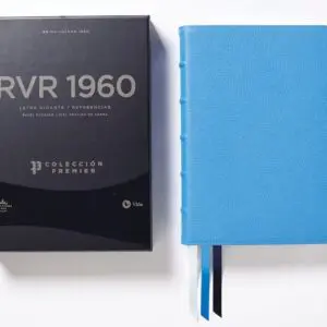 Reina Valera 1960 Biblia Letra Gigante Colección Premier Azul