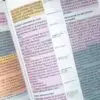 Biblia De Estudio Arco Iris Chocolate Simil Piel - Imagen 2