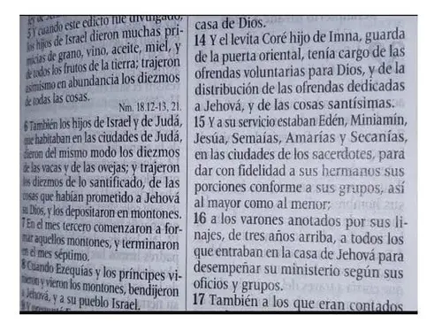 Biblia RVR 055  Vinotinto Indice Canto Dorado - Imagen 2
