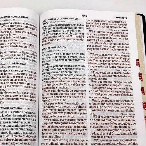 Biblia RVR 60 Letra Super Gigante 19pt Negro - Imagen 2
