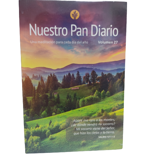 Devocional Nuestro Pan Diario paisaje vol 27 2023