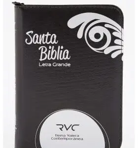 Biblia RVC tamaño 045 Índice Negro Con Cierre