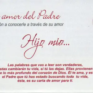 Tratado Carta De Amor Del Padre/Paquete X 100 Unidades