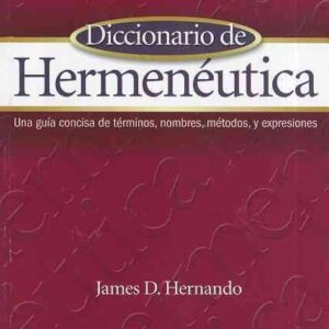Diccionario De Hermenéutica / Libro