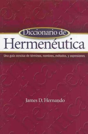 Diccionario De Hermenéutica / Libro