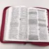 Biblia/RVR60/Promesas/Manual/Imitación Piel/Cierre/Índice/Fucsia - Imagen 4