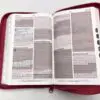 Biblia/RVR60/Promesas/Manual/Imitación Piel/Cierre/Índice/Fucsia - Imagen 5