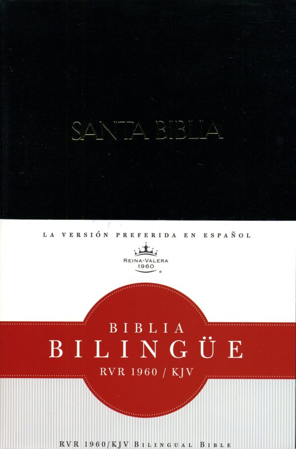 Biblia Bilingue/RVR-KJV/Tapa Dura/Negro