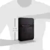 Biblia De Promesa RVR60/Tamaño Manual/Piel Especial/Negro - Imagen 2