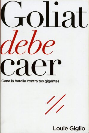 Goliat Debe Caer / Libro