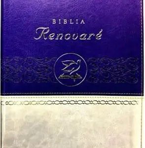 Biblia Renovare Duo Tono Violeta Beige RV60