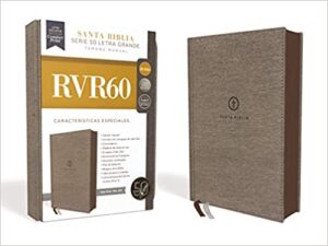 Biblia RVR60/Letra Grande/Serie 50 (10)/Gris Tamaño Manual