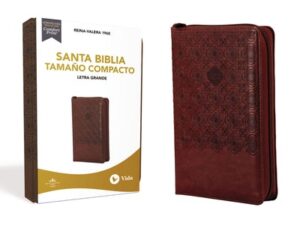 Biblia RVR60/Compacta/Letra Grande/Cafe/Cierre
