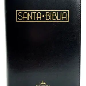 Biblia / RVR055cZTILGa/ Negro Indice Canto Dorado