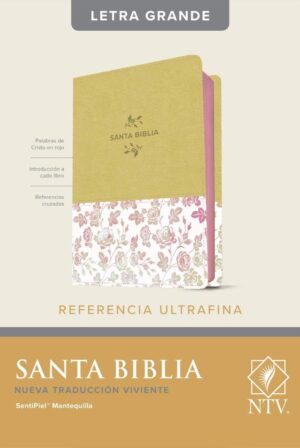 Biblia/NTV/Letra Grande/Con Referencias/Ultrafina/Mantequilla