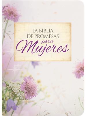Biblia de Promesas RVR60/Letra Gigante/Imitacion Piel/Floral