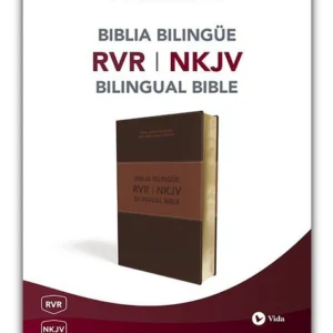 Biblia RVR77 Bilingüe/Piel Italiana/RVR-NKJ