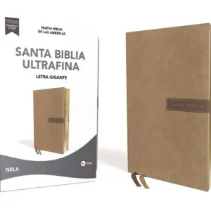 Biblia NBLA/Ultrafina/Letra Gigante (14)/Beige