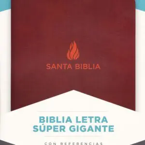 Biblia NVI/Letra Super Gigante/Marron/Piel Fabricada