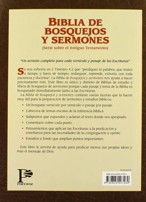 Biblia De Bosquejos Y Sermones/Genesis 12-50/Tomo 02 - Imagen 2