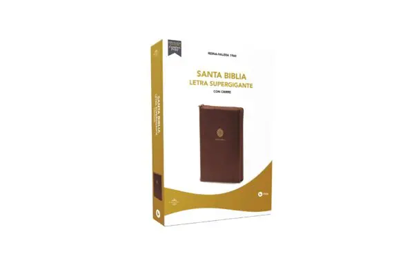 RVR60 Letra Super Gigante Cafe - Tubiblia.com