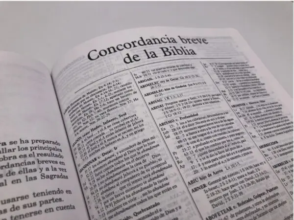 Biblia De Estudio/RVR/Vida Plena/Piel/Negro - Imagen 2