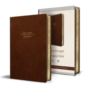 Biblia Bilingue RVR60 English Standard Version LG Marron - Tubiblia.com