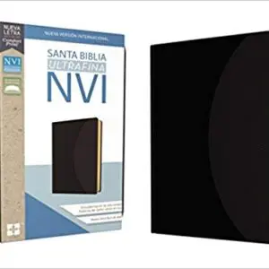 Biblia NVI Ultrafina Negro - Tubiblia.com