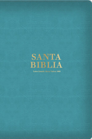 Biblia RVR1960 Manual Letra Grande Turquesa
