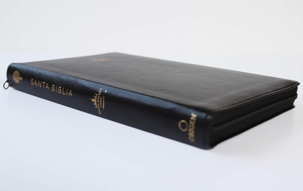 Biblia RVR60 letra grande Símil piel negra8 - Tubiblia.com