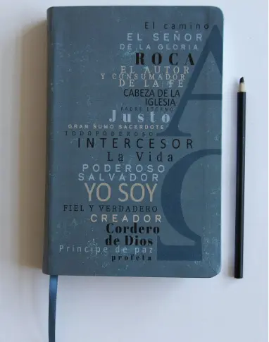 Biblia RV60 LG Nombres De Dios Tamaño Manual Piel - Imagen 2